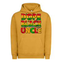 Pigment Peanut Butter dope black uncle with stars Urban Hoodie - texasbilliewilder