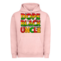 Pigment Salmon dope black uncle with stars Urban Hoodie - texasbilliewilder