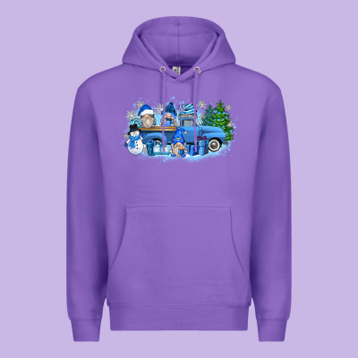 Snow Gnome Truck Premium Hoodie Designed By Zillion Design Studio