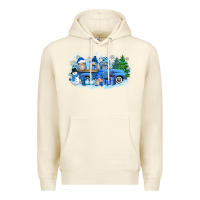 Sandshell snow gnome truck Premium Hoodie - Zillion Design Studio