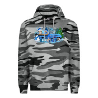 Slate Camo snow gnome truck Premium Hoodie - Zillion Design Studio