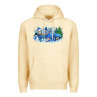 Pina Colada snow gnome truck Premium Hoodie - Zillion Design Studio