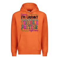 Carrot sorry im cranky im going through my terrible forti Premium Hoodie - texasbilliewilder