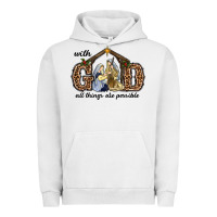 Pigment Lunar Rock With God All Things Are Possible Urban Hoodie - RanaPortraitStore