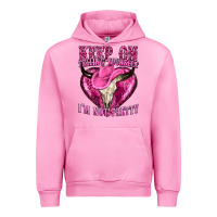 Fuchsia Pink keep on talking yourself im not pretty Urban Hoodie - texasbilliewilder