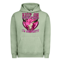 Pigment Oil Green keep on talking yourself im not pretty Urban Hoodie - texasbilliewilder