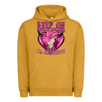 Pigment Peanut Butter keep on talking yourself im not pretty Urban Hoodie - texasbilliewilder