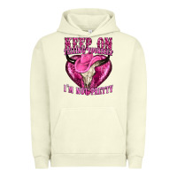 Pigment Pistachio keep on talking yourself im not pretty Urban Hoodie - texasbilliewilder