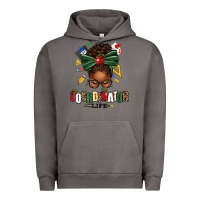 Pigment Tornado educational coordinator life afro messy bun Urban Hoodie - texasbilliewilder