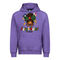 Tulip educational coordinator life afro messy bun Urban Hoodie - texasbilliewilder