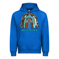 Cobalt He Is Risen Urban Hoodie - RanaPortraitStore