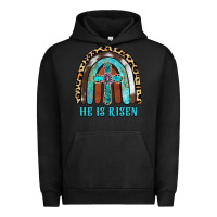 Pigment Black He Is Risen Urban Hoodie - RanaPortraitStore