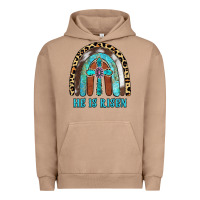 Pigment Burro He Is Risen Urban Hoodie - RanaPortraitStore