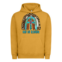 Pigment Peanut Butter He Is Risen Urban Hoodie - RanaPortraitStore