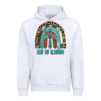 White He Is Risen Urban Hoodie - RanaPortraitStore