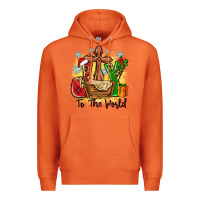 Carrot joy to the world Premium Hoodie - Zillion Design Studio