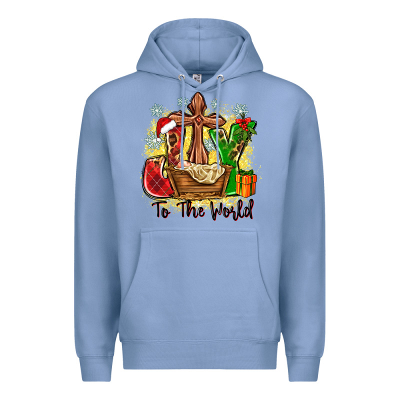 Joy To The World Premium Hoodie by Zillion Design Studio | Teevron
