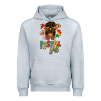 Heather Grey juneteenth afro messy bun postal girl Urban Hoodie - texasbilliewilder