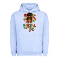 Juneteenth Afro Messy Bun Postal Girl Urban Hoodie | Teevron