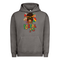 Pigment Tornado juneteenth afro messy bun postal girl Urban Hoodie - texasbilliewilder