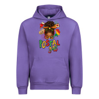 Tulip juneteenth afro messy bun postal girl Urban Hoodie - texasbilliewilder