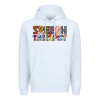 White speech therapist Premium Hoodie - texasbilliewilder