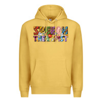 Antique Gold speech therapist Premium Hoodie - texasbilliewilder