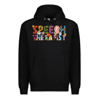 Black speech therapist Premium Hoodie - texasbilliewilder