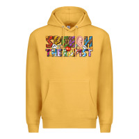 Mustard speech therapist Premium Hoodie - texasbilliewilder