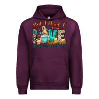 Mauve Wine But i think i love Fall most of all gnome Urban Hoodie - RanaPortraitStore