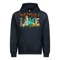 Navy But i think i love Fall most of all gnome Urban Hoodie - RanaPortraitStore