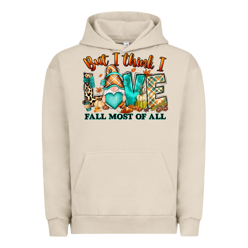 But I Think I Love Fall Most Of All Gnome Urban Hoodie by RanaPortraitStore | Teevron