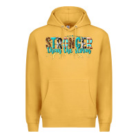 Mustard stronger than the storm Premium Hoodie - texasbilliewilder