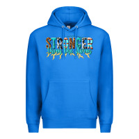 True Royal stronger than the storm Premium Hoodie - texasbilliewilder