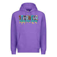 Purple stronger than the storm Premium Hoodie - texasbilliewilder