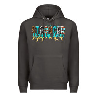 Smoke stronger than the storm Premium Hoodie - texasbilliewilder