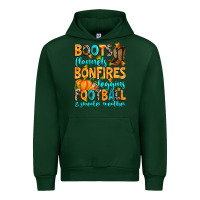 Forest Green Boots flannels bonfires leggins American Football Urban Hoodie - RanaPortraitStore
