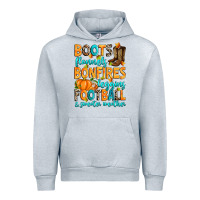 Heather Grey Boots flannels bonfires leggins American Football Urban Hoodie - RanaPortraitStore