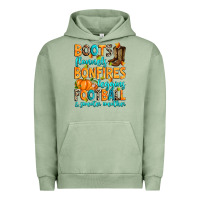 Pigment Oil Green Boots flannels bonfires leggins American Football Urban Hoodie - RanaPortraitStore