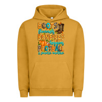 Pigment Peanut Butter Boots flannels bonfires leggins American Football Urban Hoodie - RanaPortraitStore