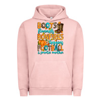 Pigment Salmon Boots flannels bonfires leggins American Football Urban Hoodie - RanaPortraitStore