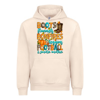 Sandshell Boots flannels bonfires leggins American Football Urban Hoodie - RanaPortraitStore