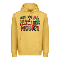 Antique Gold hot cocoa and christmas movies Premium Hoodie - Zillion Design Studio
