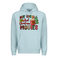 Blue Mist hot cocoa and christmas movies Premium Hoodie - Zillion Design Studio