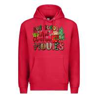Cardinal hot cocoa and christmas movies Premium Hoodie - Zillion Design Studio