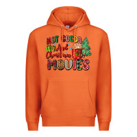 Carrot hot cocoa and christmas movies Premium Hoodie - Zillion Design Studio