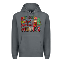 Rock hot cocoa and christmas movies Premium Hoodie - Zillion Design Studio