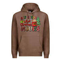 Chestnut hot cocoa and christmas movies Premium Hoodie - Zillion Design Studio