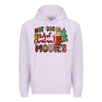 Lilac hot cocoa and christmas movies Premium Hoodie - Zillion Design Studio