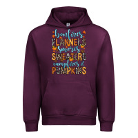 Mauve Wine Bonfires flannels Urban Hoodie - RanaPortraitStore